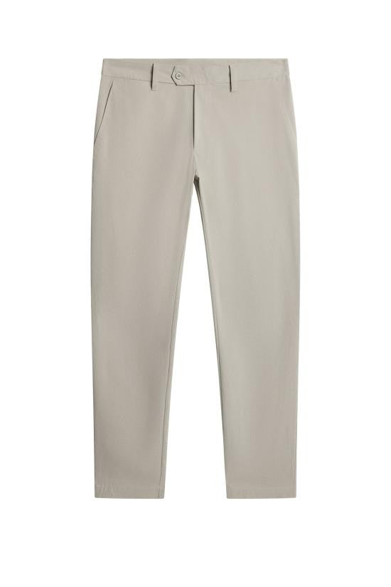 J Lindeberg Straight-Leg Trousers With Mid-Rise Waist And Subtle Stretch