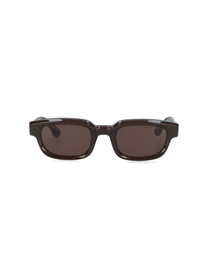 Chimi Classic Brown Sunglasses With Timeless Rounded Frame