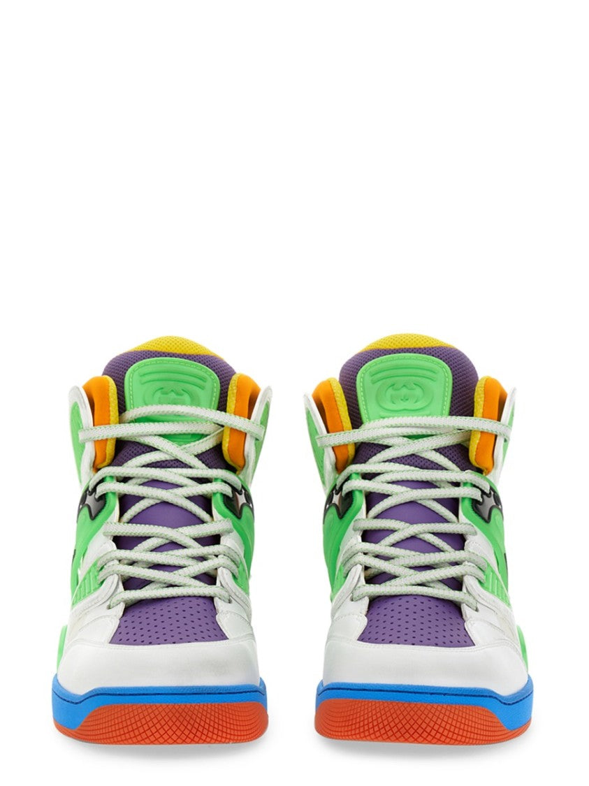 Gucci Low-Height Basketball Sneakers With 2.5 Cm Rubber Sole