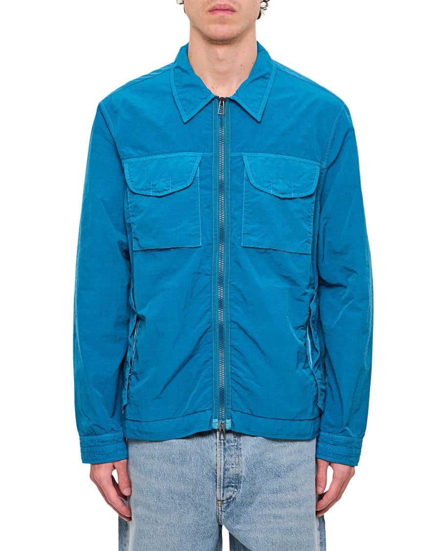 Paul Smith Relaxed Fit Casual Jacket With Double Zipperclassic Collar