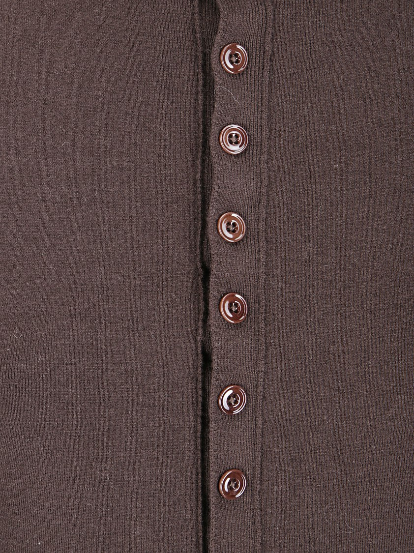 Lemaire Buttoned Fitted Cardigan