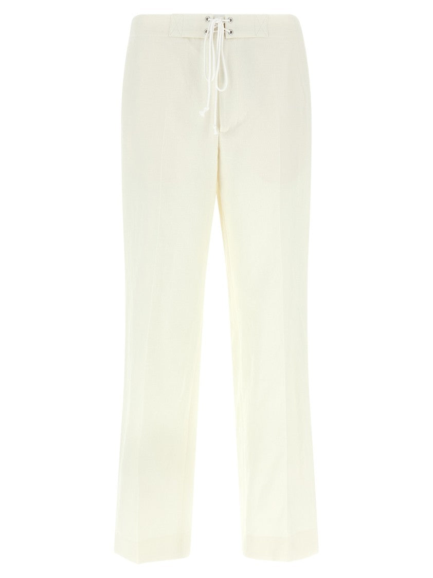Auralee Oxford Fabric Trousers