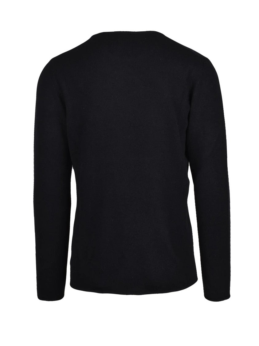 Daniele Fiesoli Cashmere Crewneck Sweater With Timeless Design