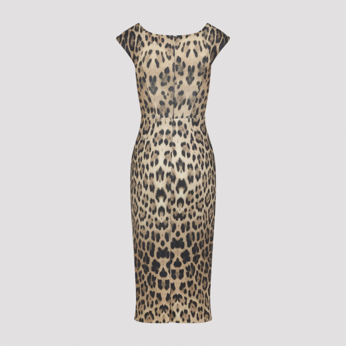 Roberto Cavalli Natural Brown Dress