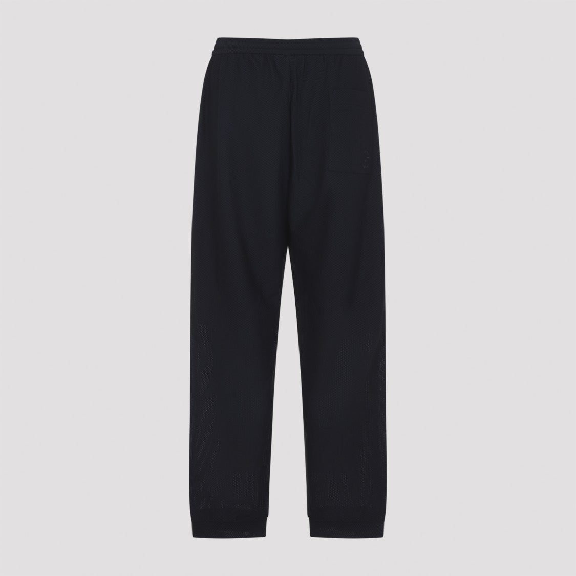 Giorgio Armani Straight-Leg Trousers With Elastic Waistband And Tonal Logo