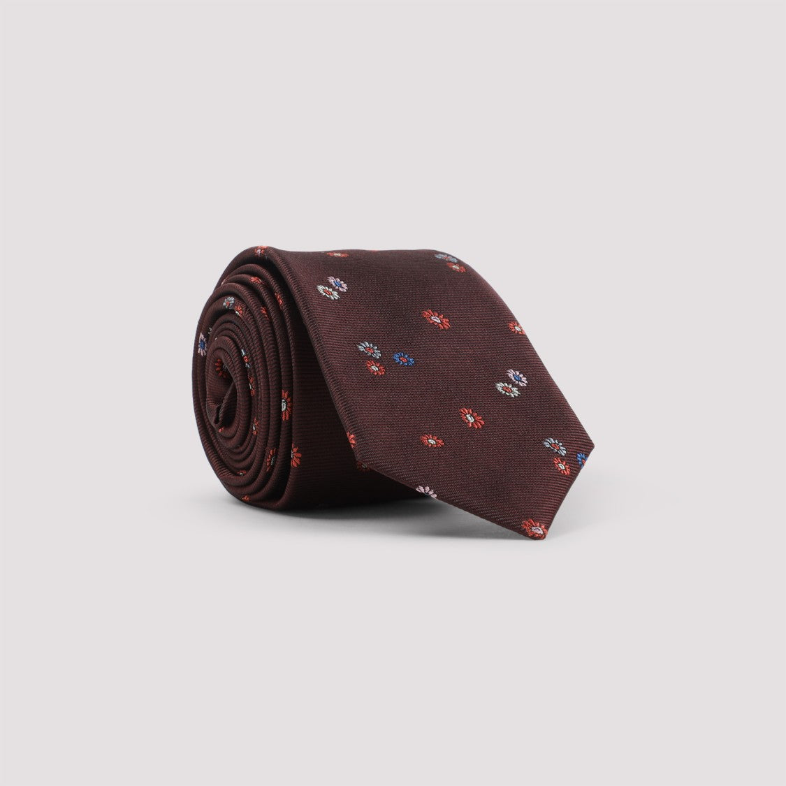 Paul Smith Red Silk Flower Tie