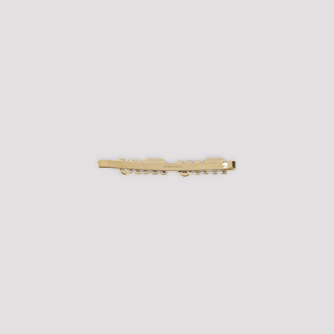 Miu Miu Polished Gold-Tone Brass Hair Clip