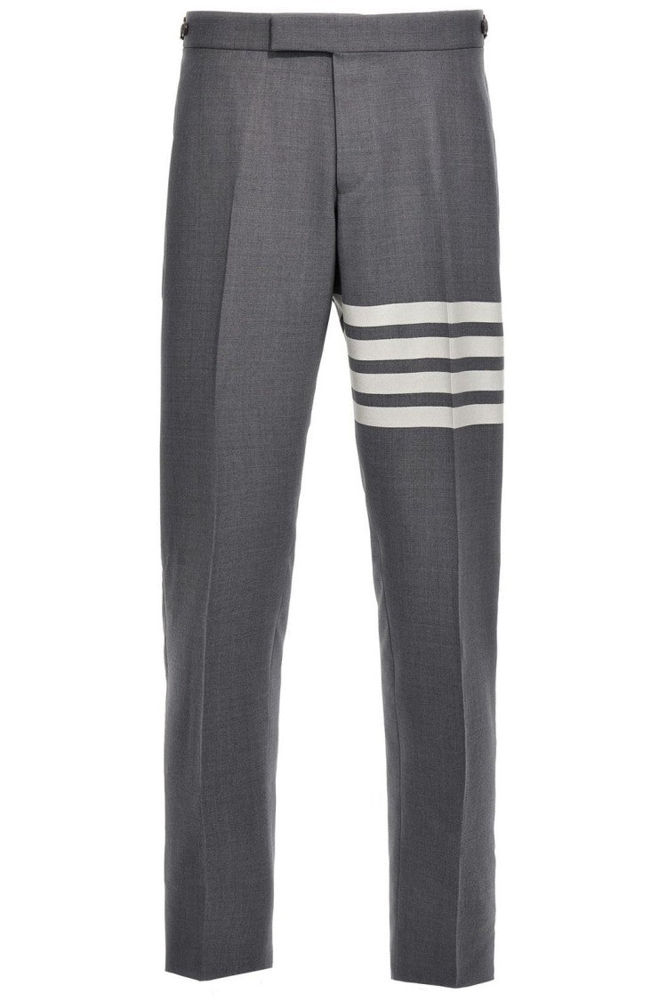 Thom Browne Tailored Grey Wool Pants