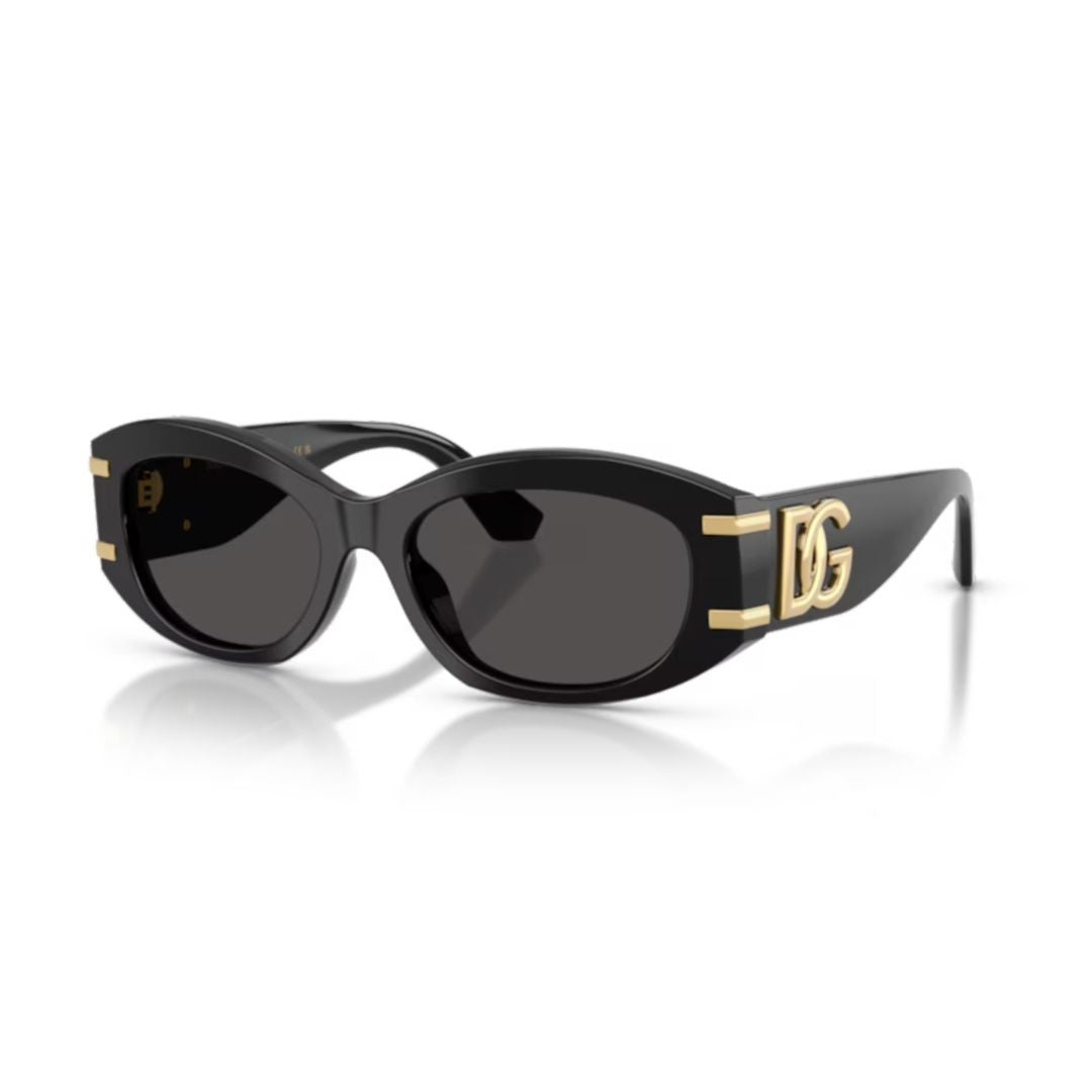 Dolce & Gabbana 0Dg4502 Black Acetate Sunglasses