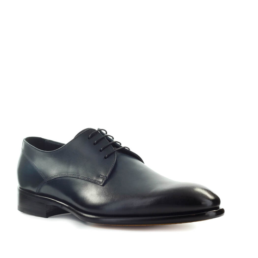 Doucal's Blue Derby Lace Up