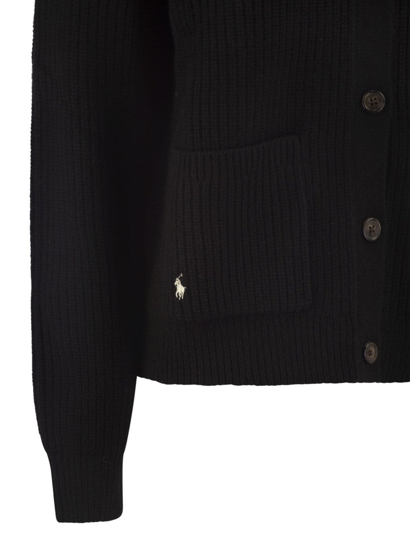 Polo Ralph Lauren Wool And Cashmere V-Neck Cardigan