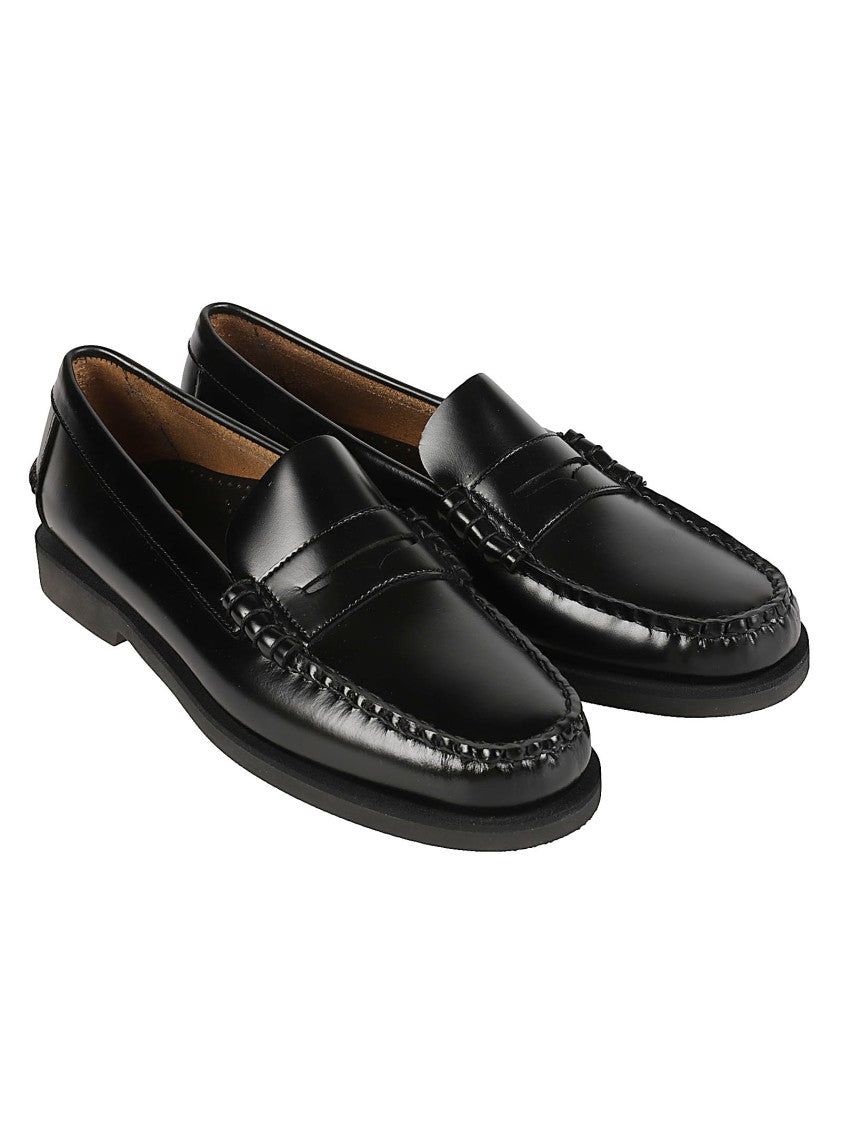 Sebago Dan Po Lt Polished Calfskin Penny Loafers