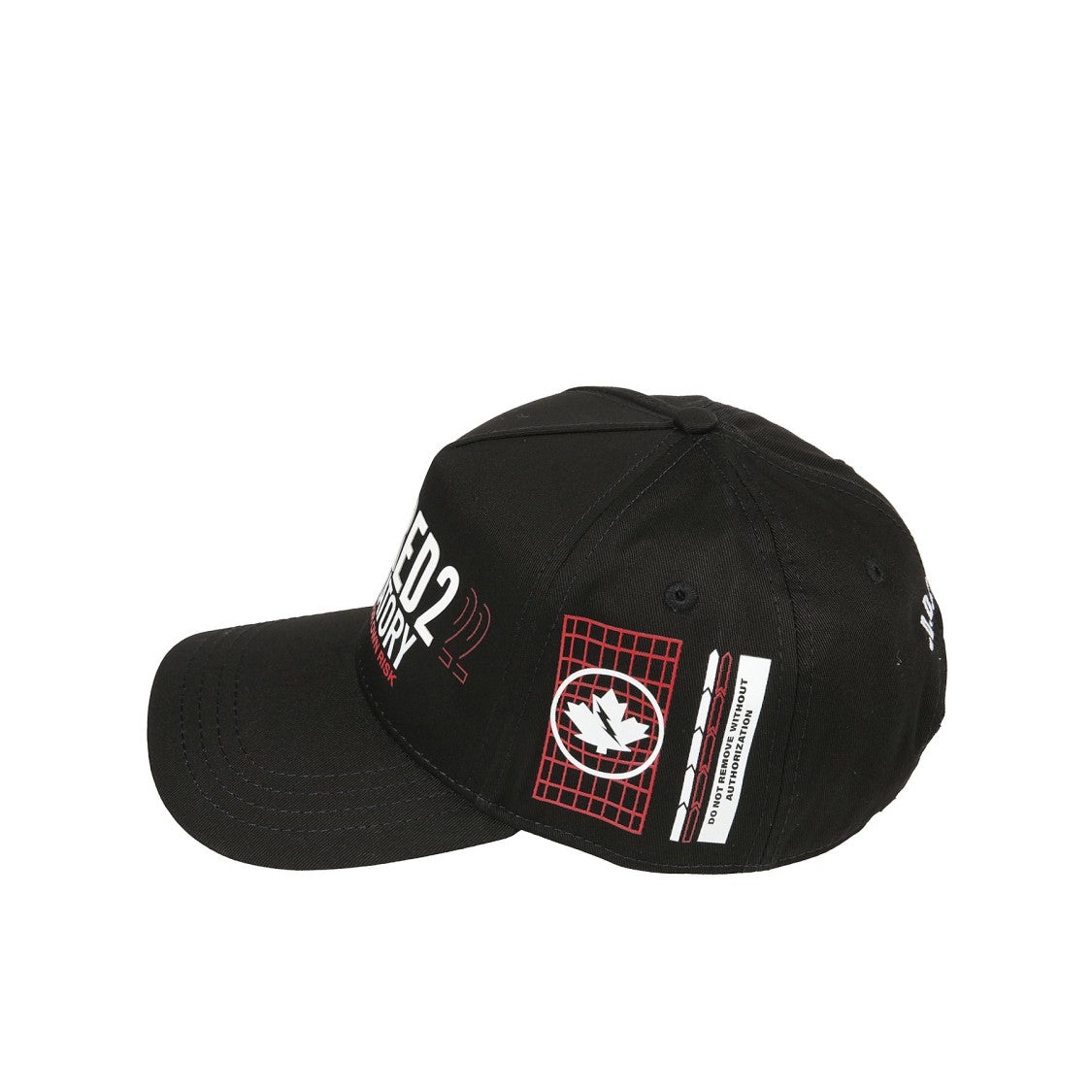 Dsquared2 Cotton Baseball Cap With Bold Graphic Details
