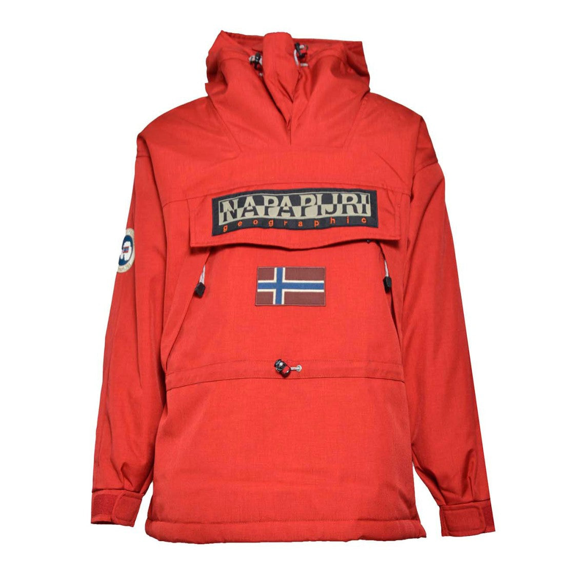 Napapijri Skidoo 1990 Red Nylon Jacket