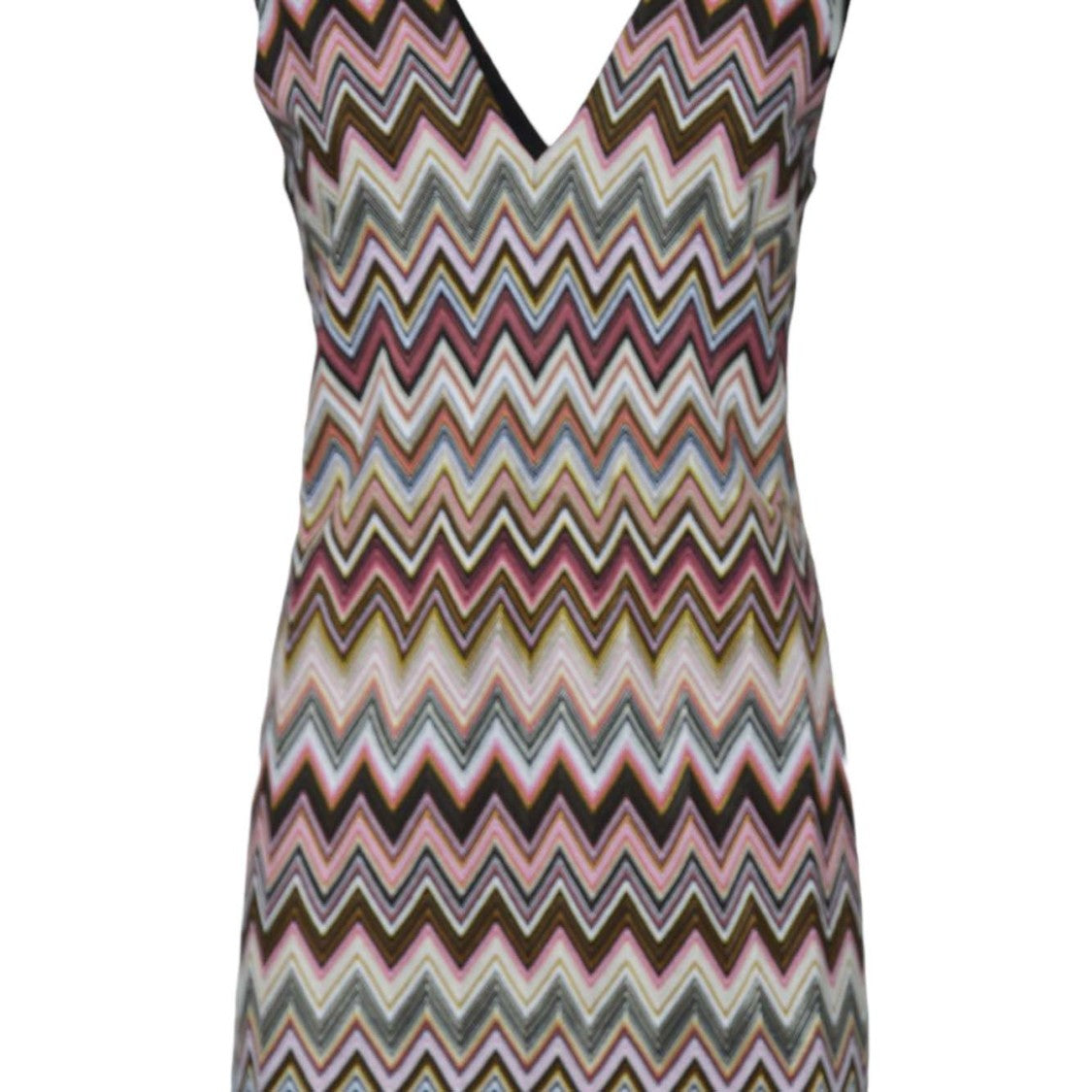 Missoni Sleeveless Mini Dress In Cotton