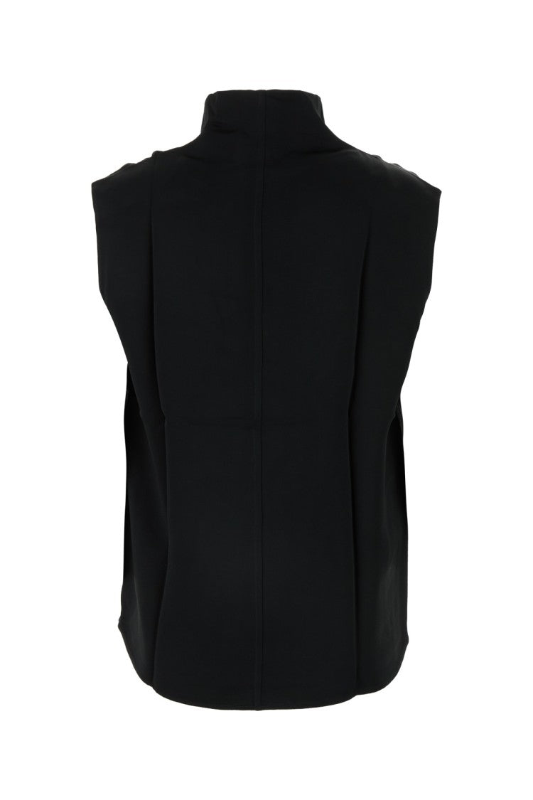 Totême Sleeveless Funnel-Neck Top