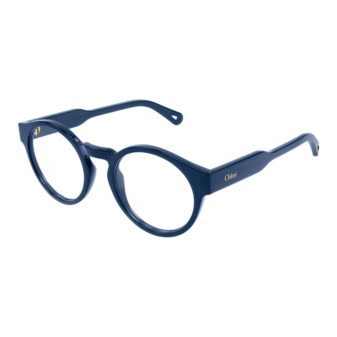 Chloé Ch0159o Rounded Navy Blue Eyeglasses