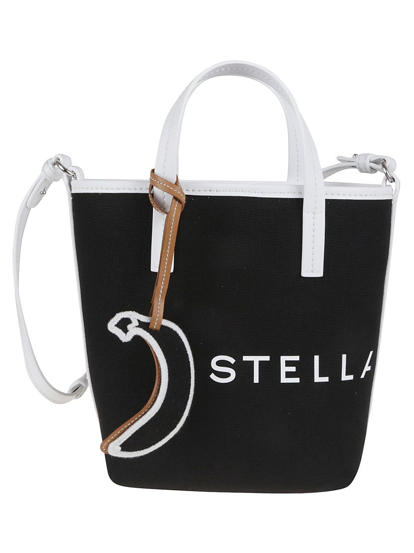 Stella Mccartney Structured Black Shoulder Bag