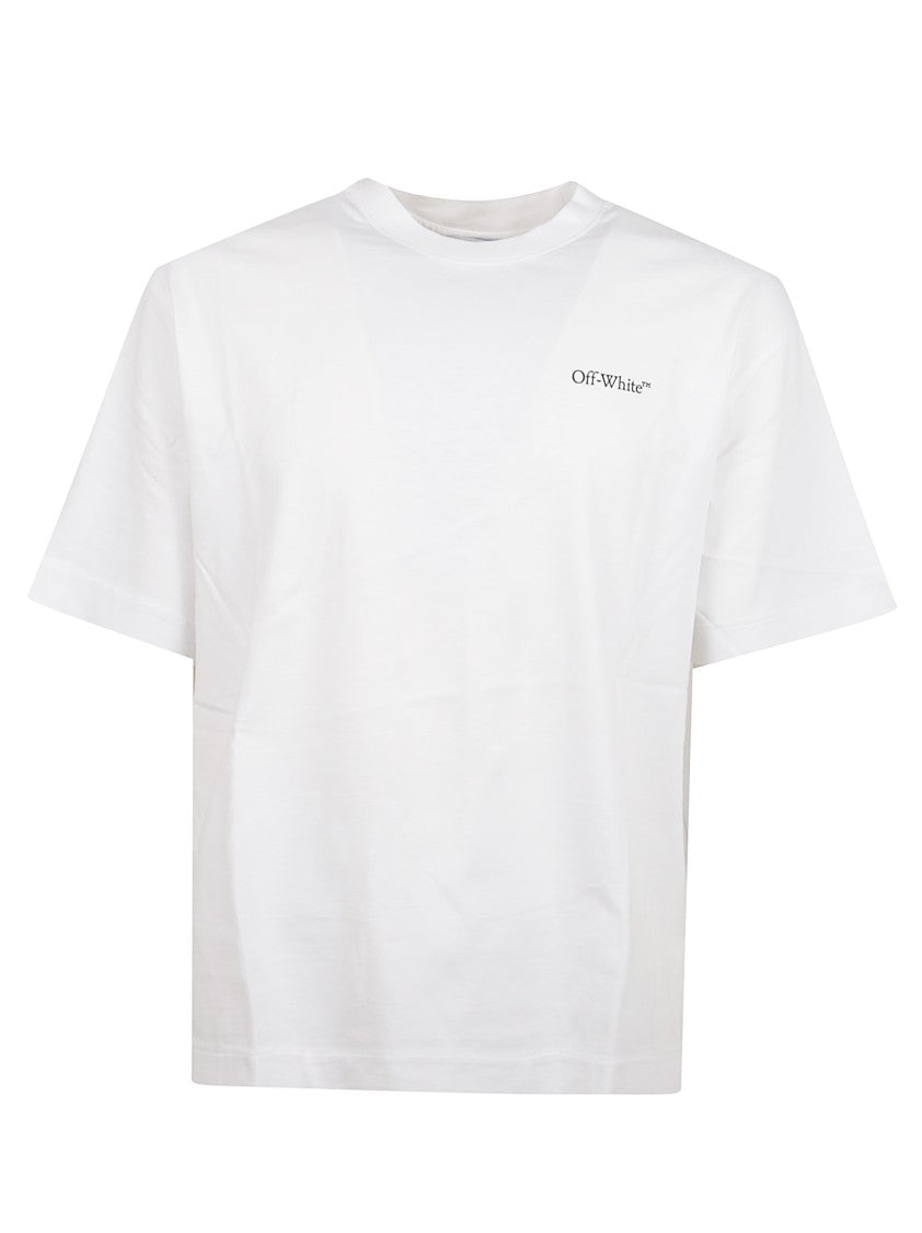 Off-White Half Arrow Graphic Cotton Jersey T-Shirt