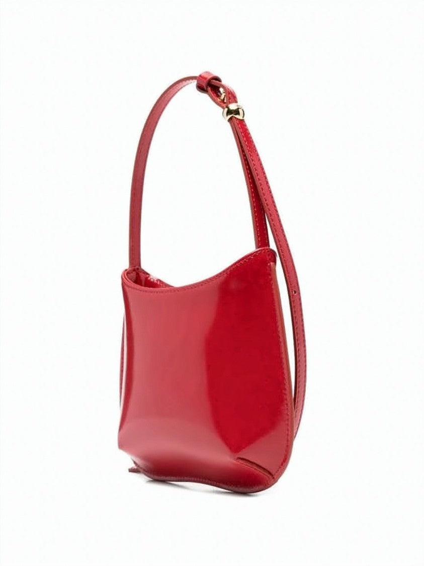 Jacquemus Glossy Red Leather Bag