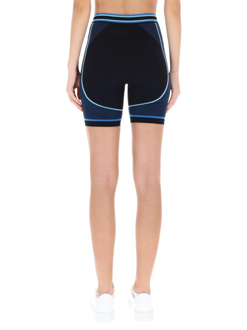 Casablanca Fitted Seamless Activewear Shorts With Contoured Design