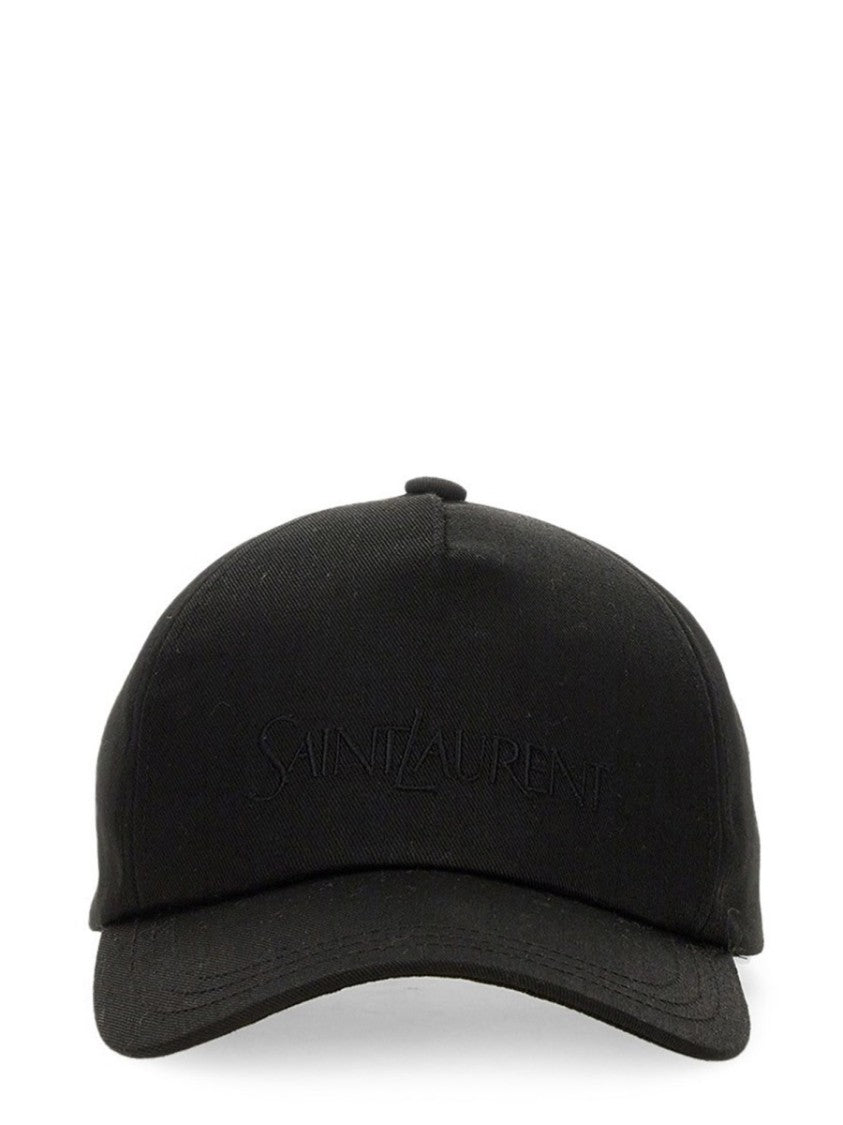 Saint Laurent Baseball Hat With Logo