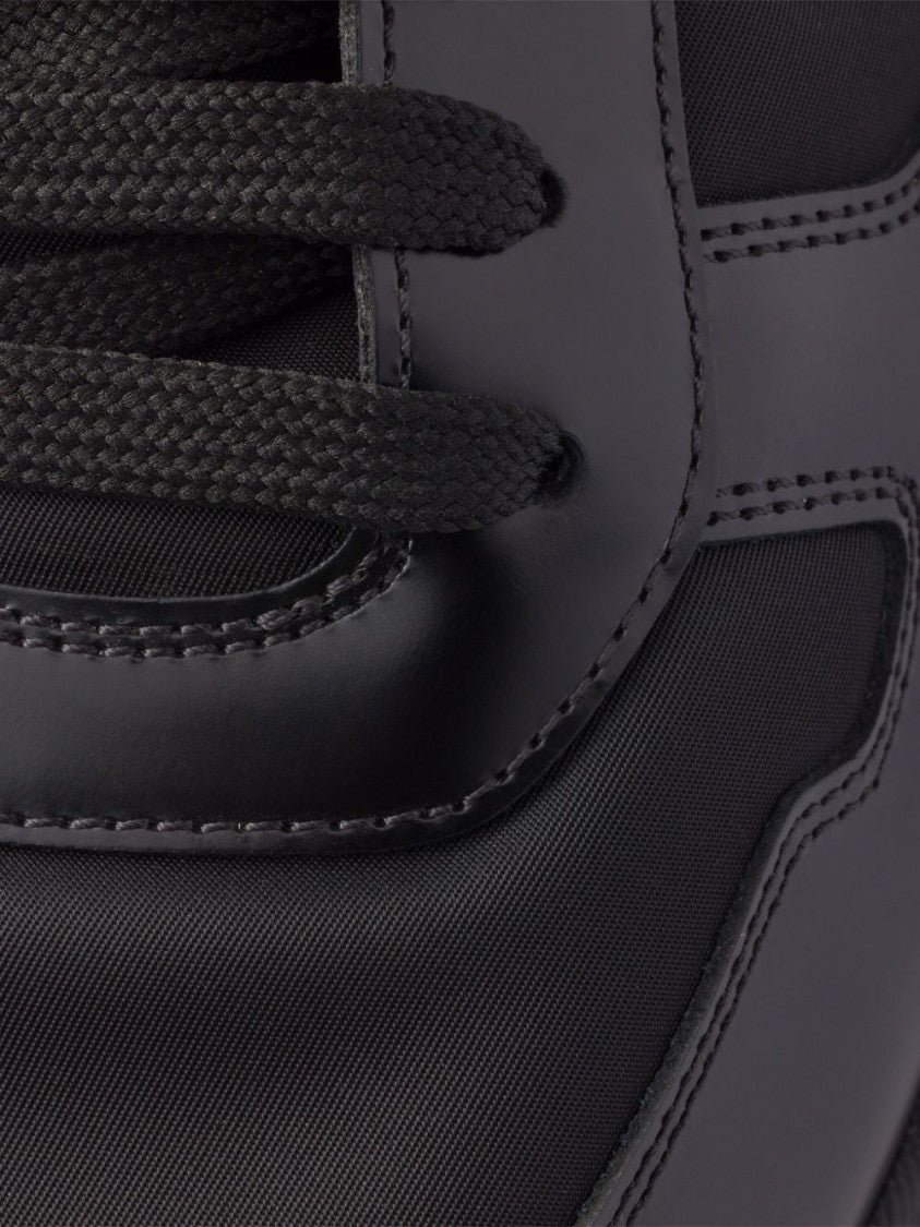 Prada Black Prax 01 Re-Nylon Sneakers