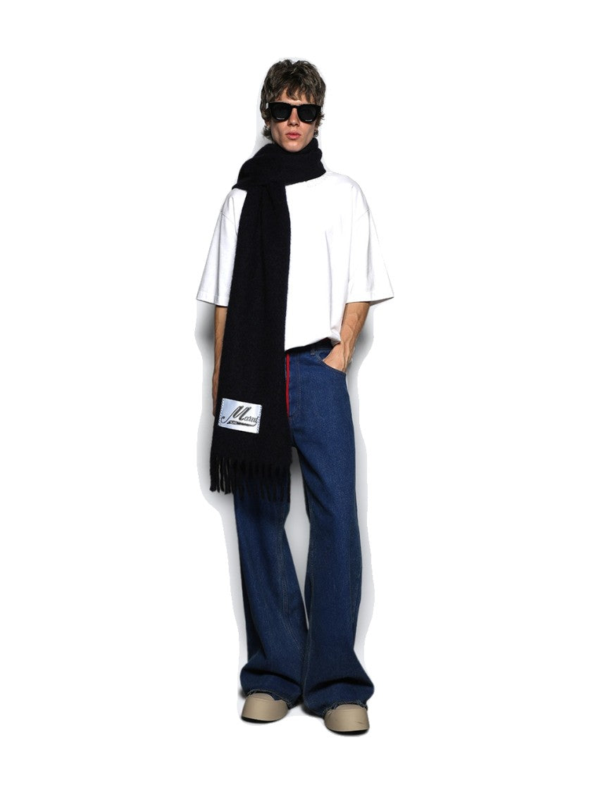 Marni Relaxed Wide-Leg Jeans With High Waist