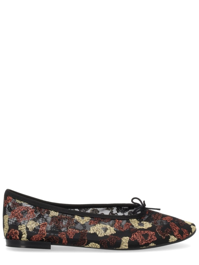 Repetto Lilouh Pointed Jacquard Flats