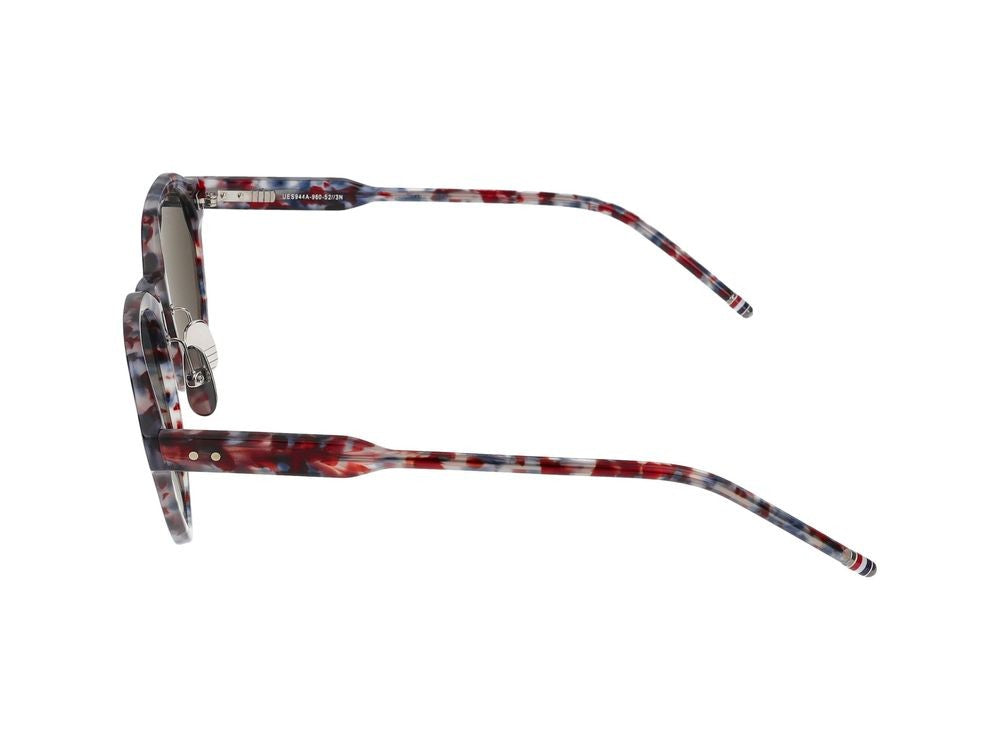 Thom Browne Black Acetate And Titanium Sunglasses