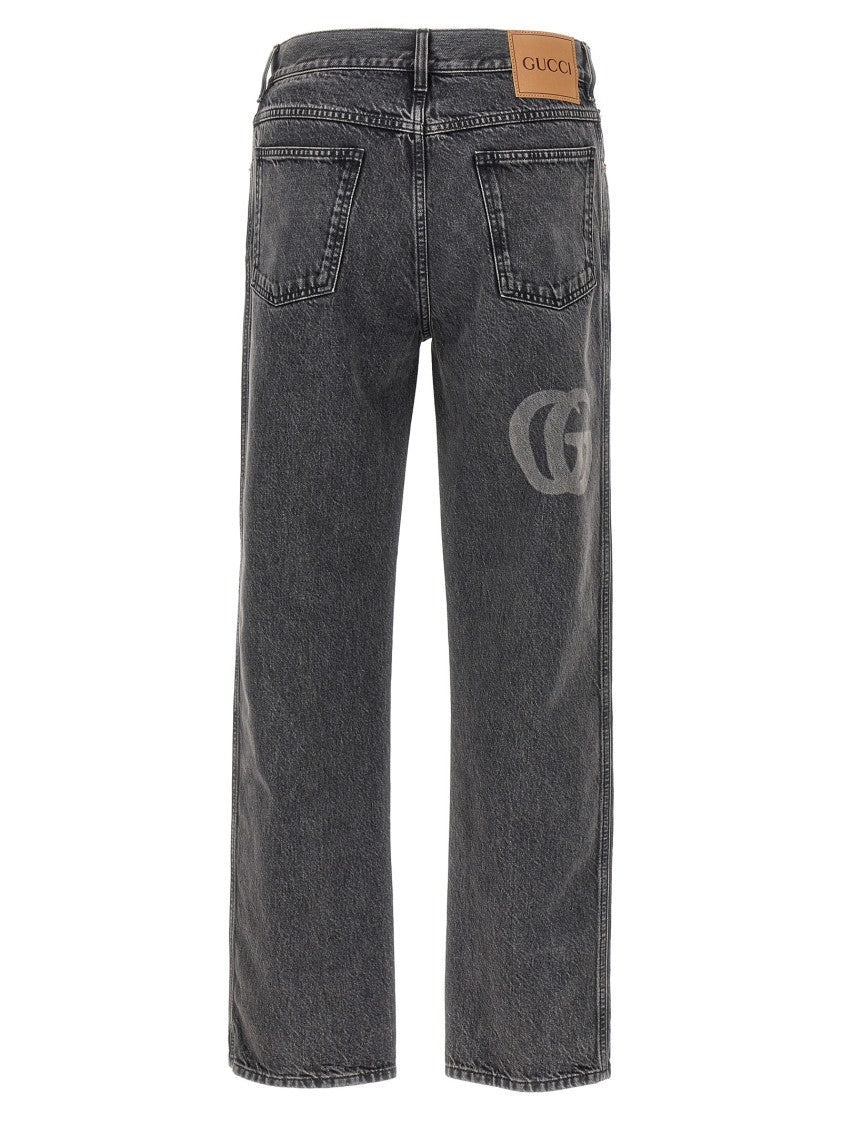 Gucci Lasered Double G Jeans