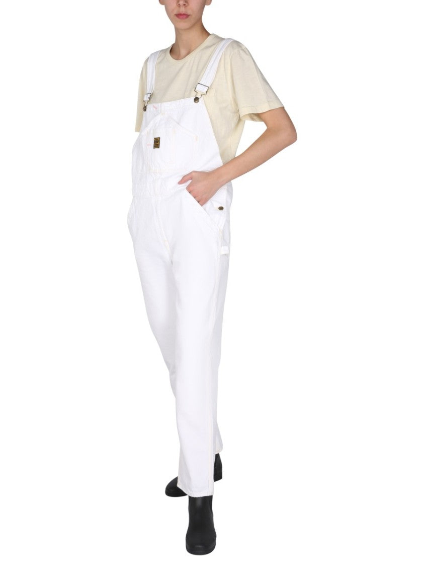 Washington Dee Cee Relaxed-Fit Denim Overalls With Adjustable Straps