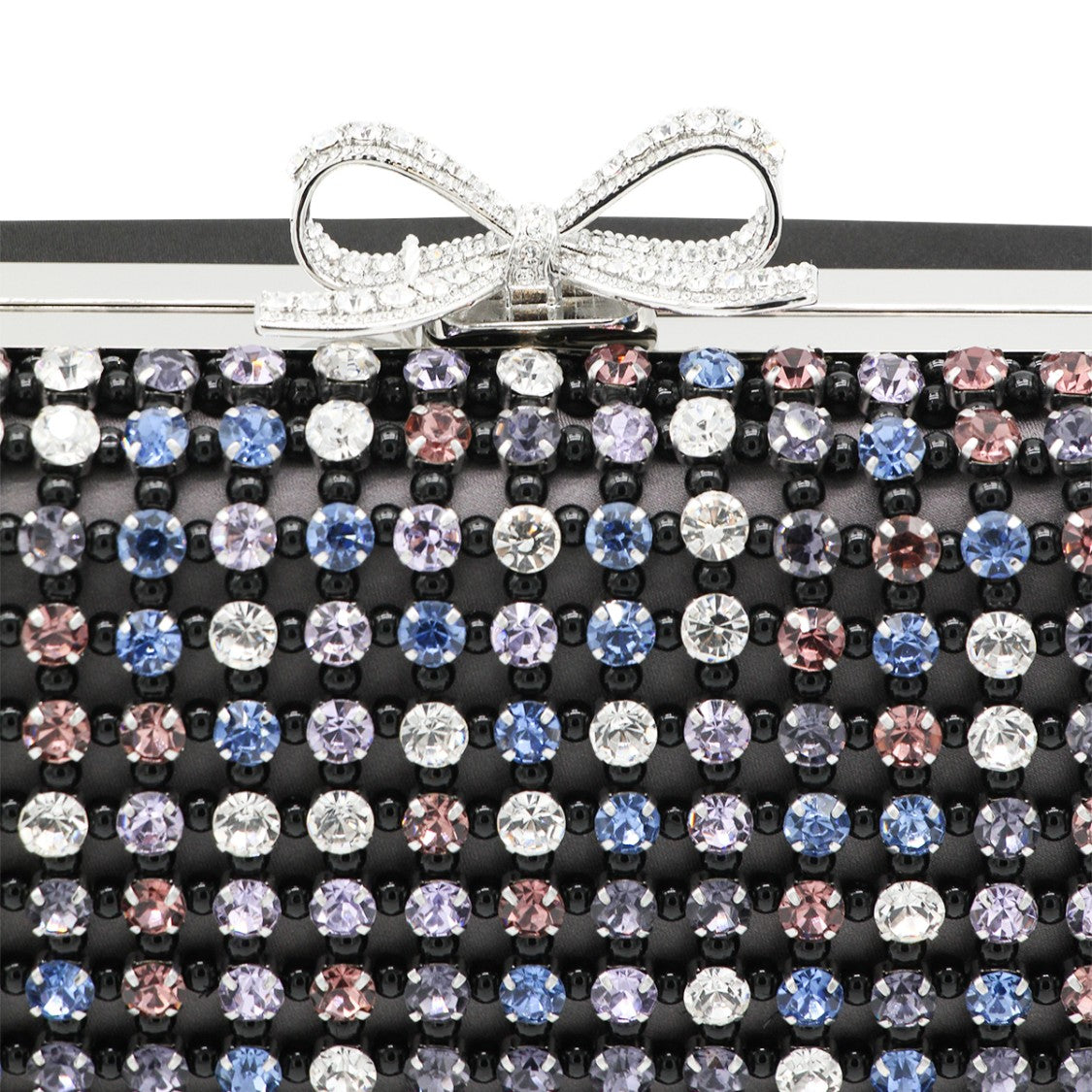 Self-Portrait Multicolor Embellished Clutch