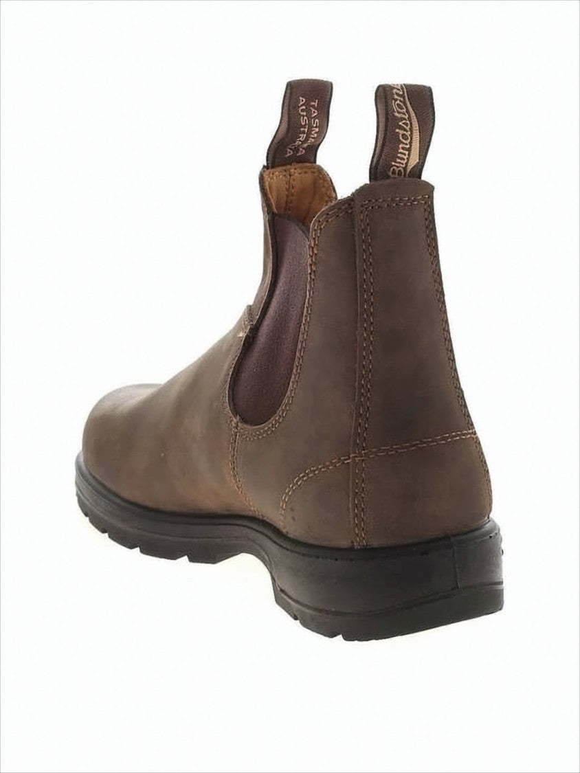 Blundstone Brown Leather Ankle Boots