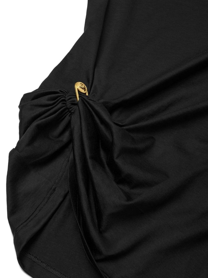 Versace Silk-Cotton Blend Top