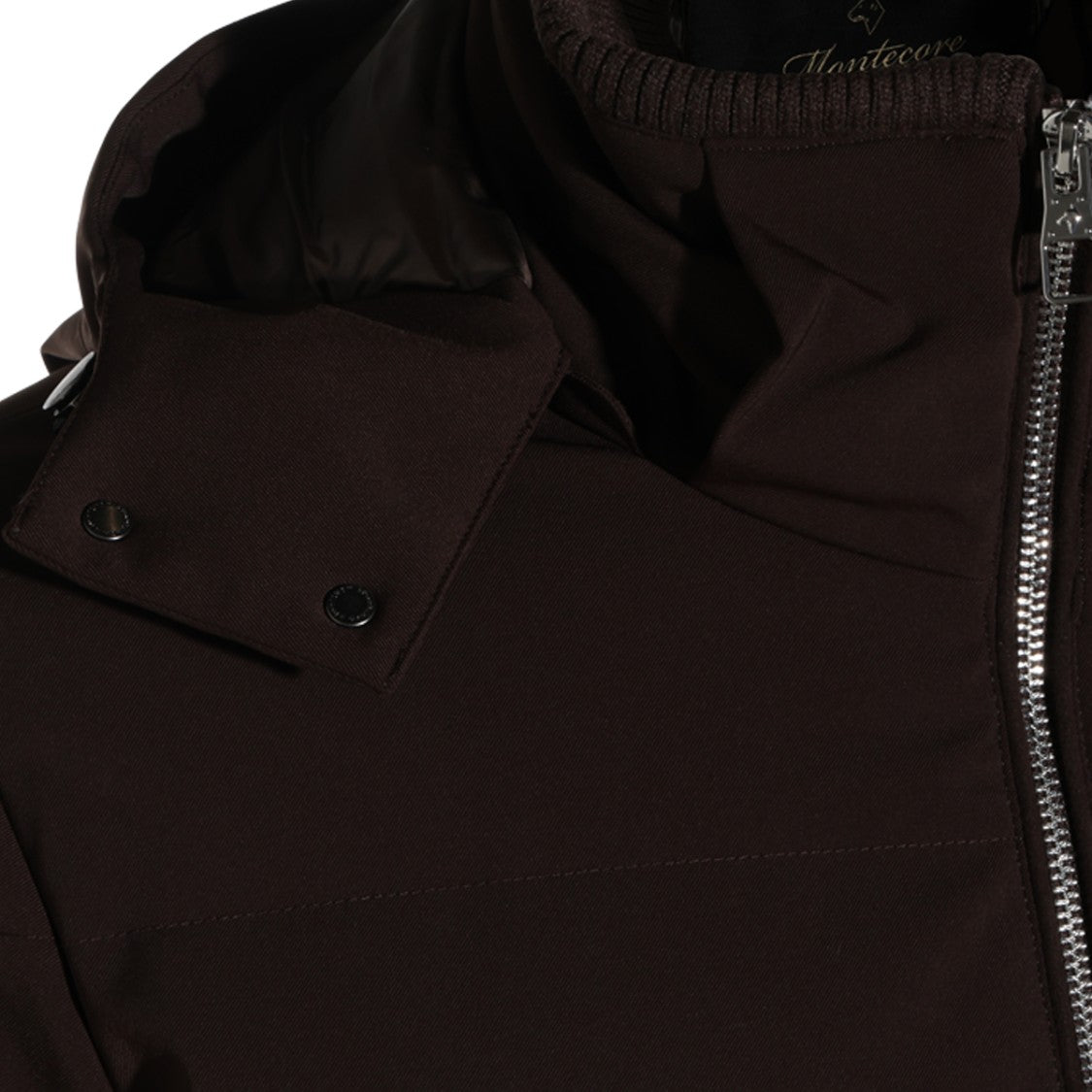 Montecore Brown Hooded Down Jacket
