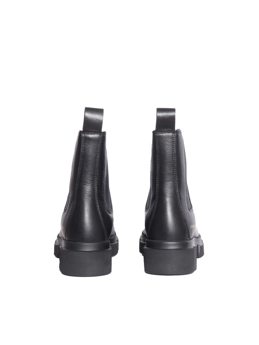 Copenhagen Smooth Leather Ankle Boots