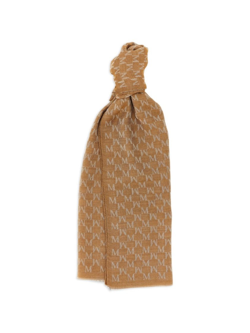 Max Mara Reversible Rectangular Scarf With Fringed Edges
