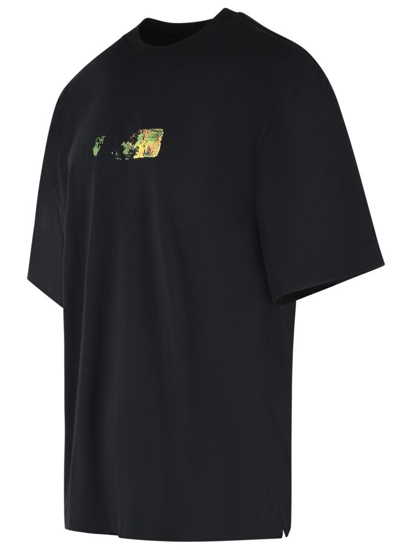Off-White 'Spices Arrow' Black Cotton T-Shirt