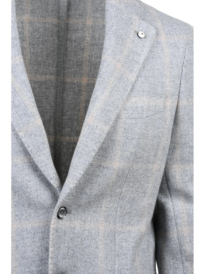 L.B.M. 1911 Rounded Jacket With Button Closure And Unlined Interior
