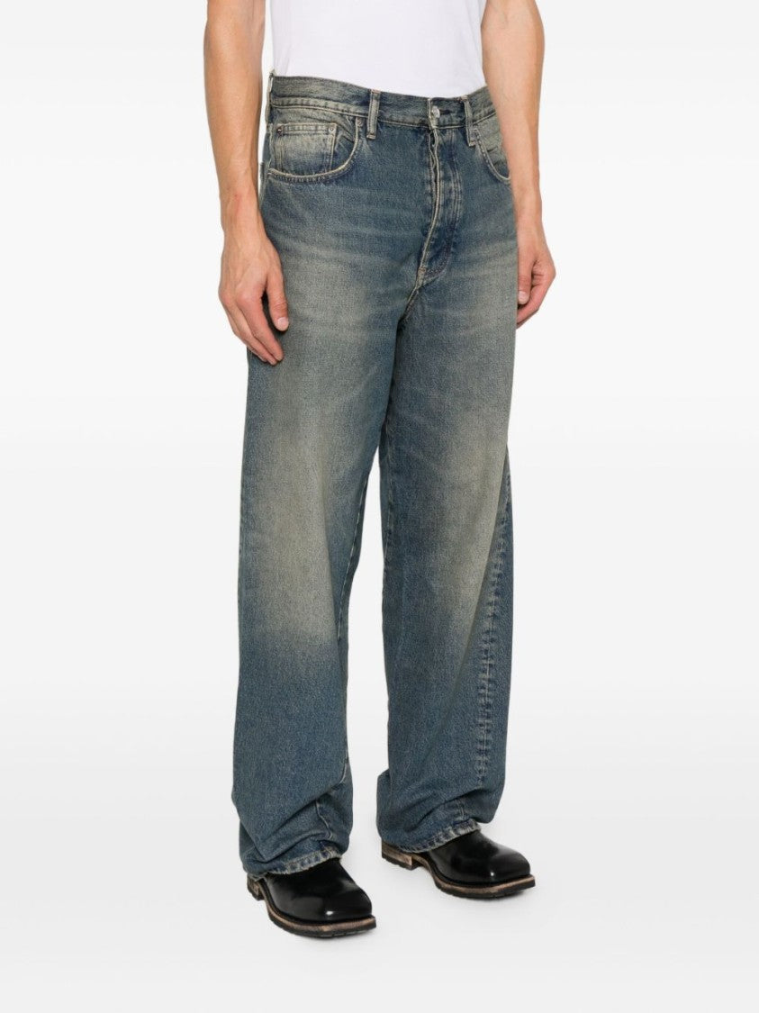 Sunflower Classic Five-Pocket Denim Jeans With Button Fly Closure
