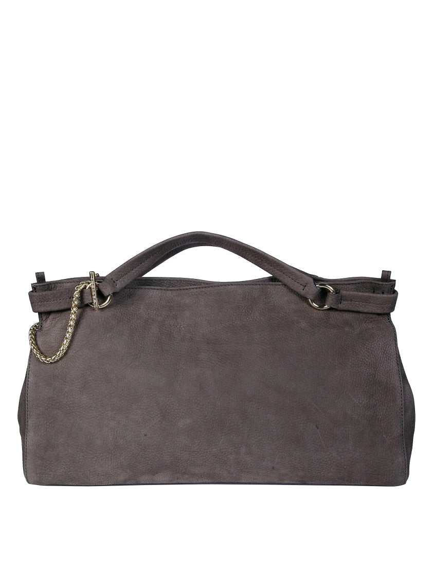 Orciani Elongated Textured Shoulder Bag