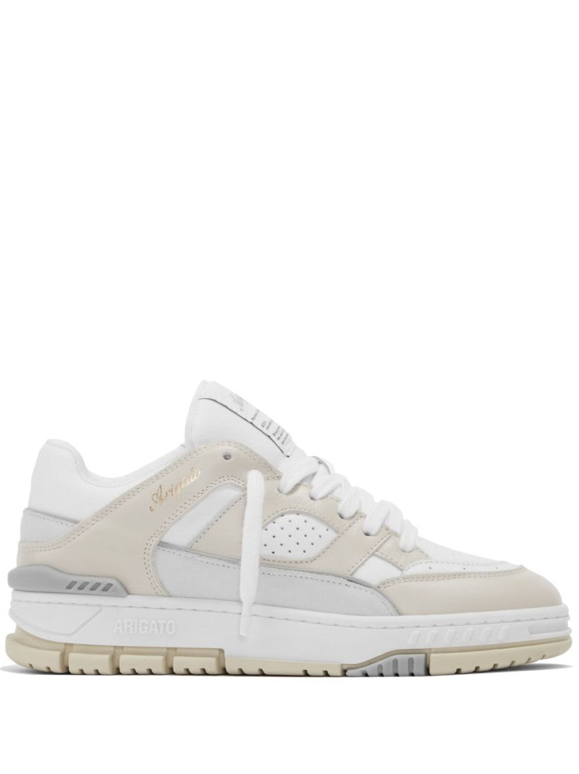 Axel Arigato Cream Area Lo Panelled Perforated Low-Top Sneakers