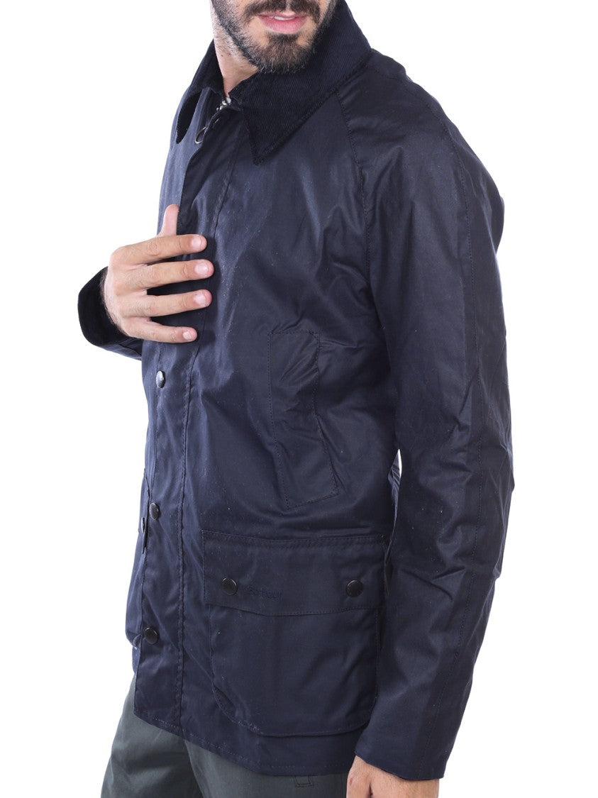 Barbour Ashby Wax Jacket With Iconic Design