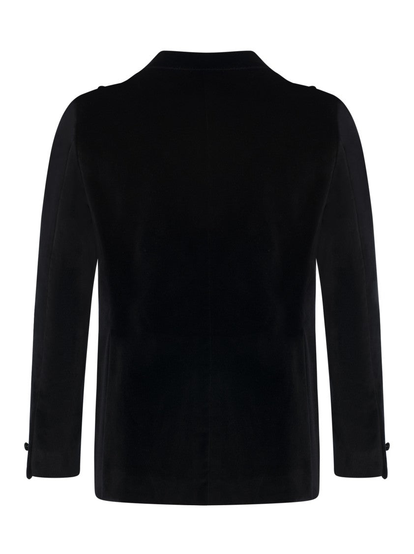 Franzese Collection Ceremonial Black Velvet Jacket