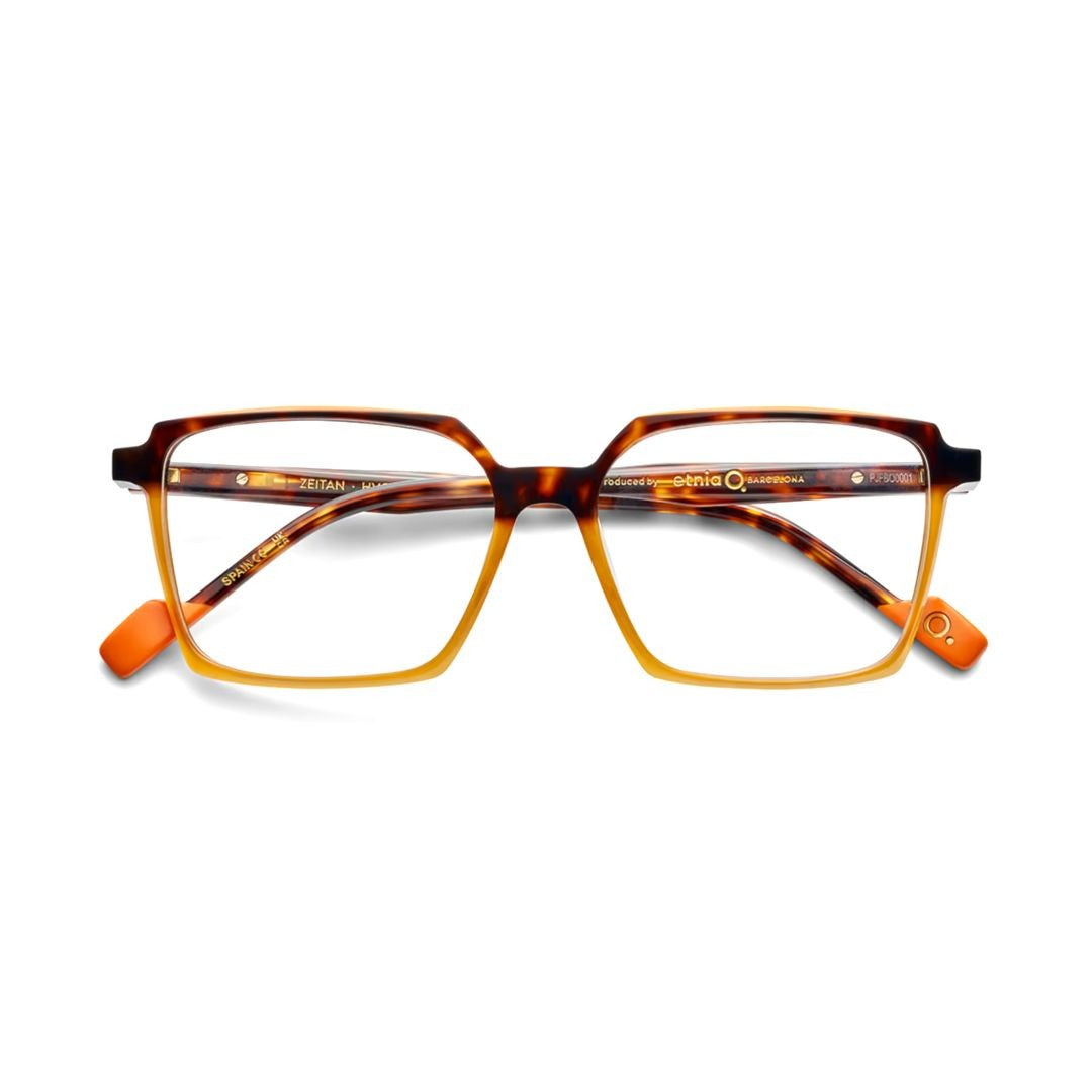 Etnia Barcelona Zeitan Bold Square Frame Sunglasses With Tortoiseshell Gradient