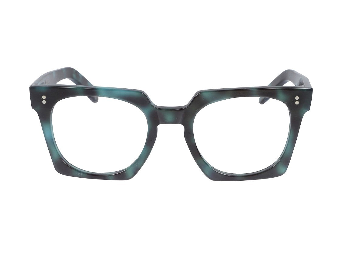 Kador Maya Marbled Oversized Square Eyeglasses
