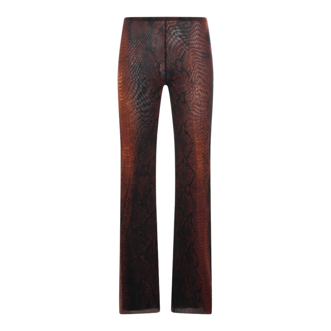 Jean Paul Gaultier Slim Fit Trousers With Dark Brown