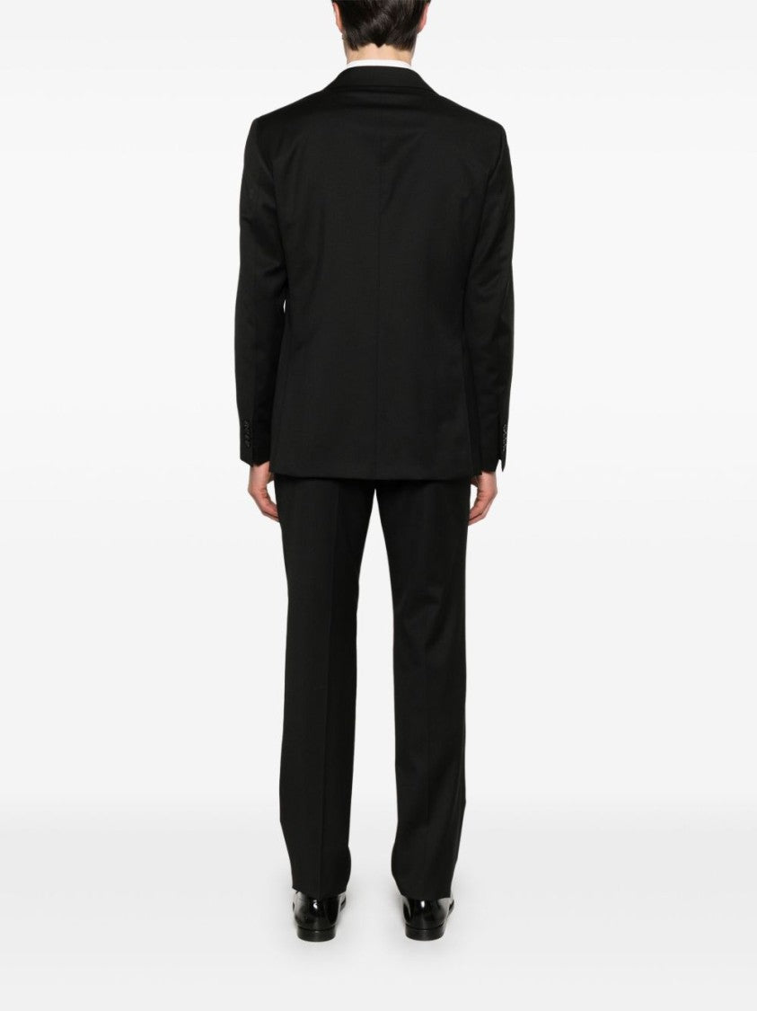 Tagliatore Classic Black Suit Jacket