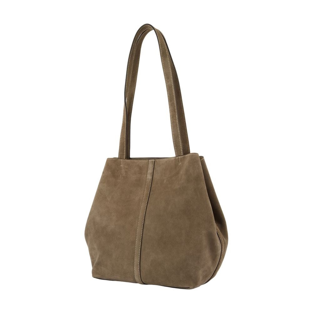 Vanessa Bruno Pm Shopper Bag - Leather - Brown